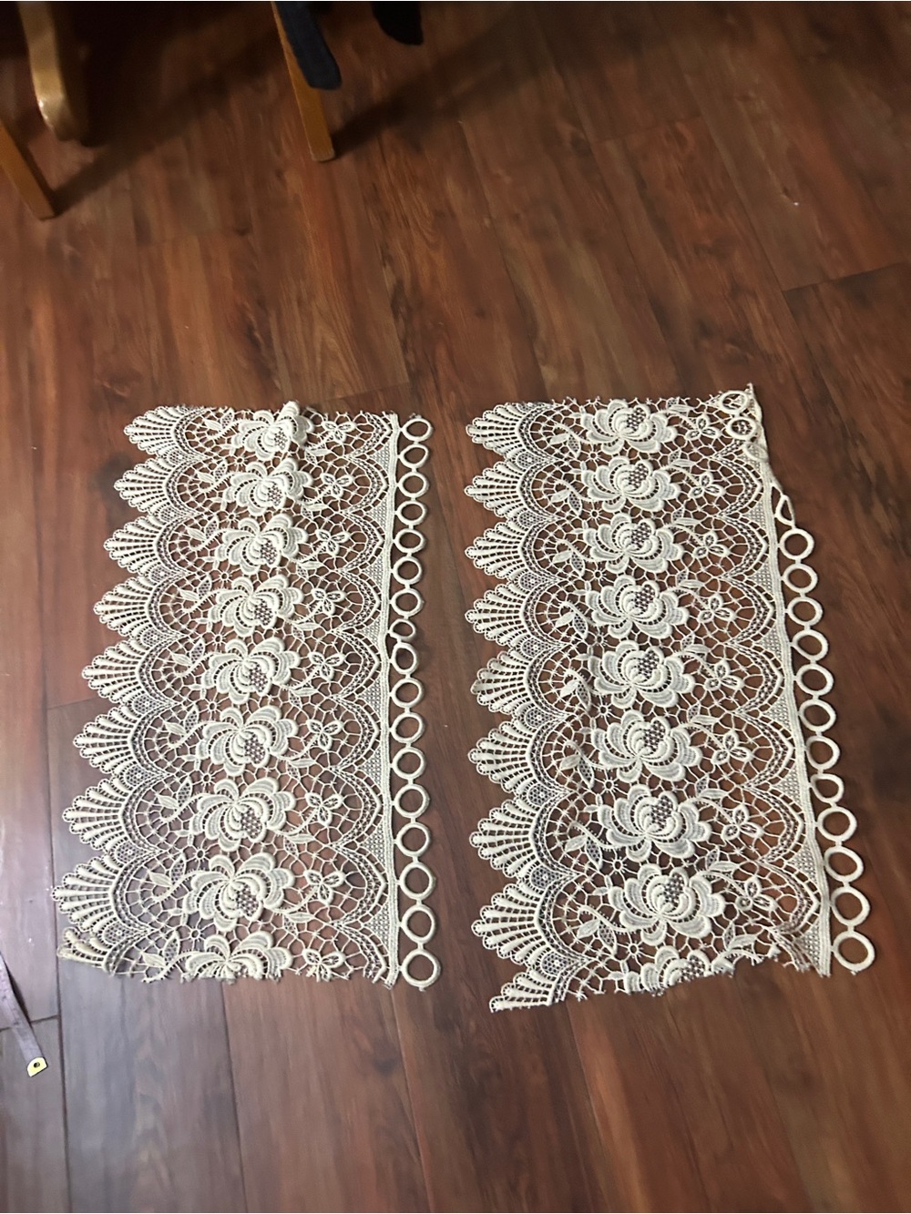 Wide Cream/Ivory Lace x2 kinds